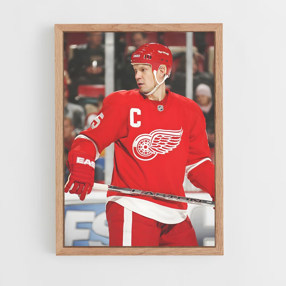 Poster Nicklas de lidstrom – affiche Hockey sur glace (vue 4)